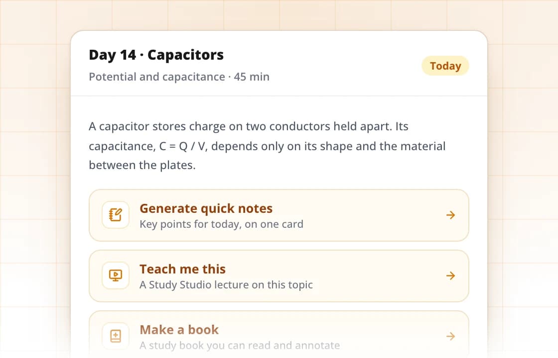 Study Planner: Turn any day into a lesson